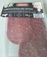 Salami de boeuf nature