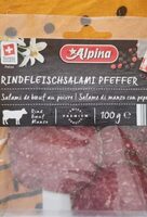 Salami de boeuf au poivre