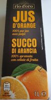 Jus d'orange avec pulpe
