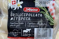 Cipollata lardée pour le gril