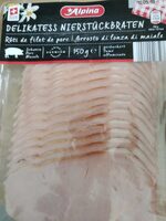 Roti de filet de porc