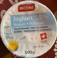 Joghurt nature 1.5%
