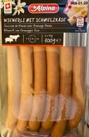 Saucisse de vienne avec fromage fonsu