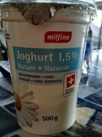 Joghurt 1,5% nature