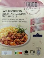 Emincé de sanglier aux spatzli