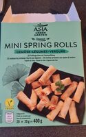Mini Spring Rolls Gemüse