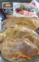 Steak de cou de porc à l ail