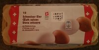 Œuf suisse d'élevage au sol