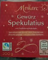 Spéculoos aux épices avec chocolat noir
