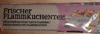 Frischer Flammkuchenteig