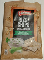 Rizs-Chips Hagymás-Tejfölös