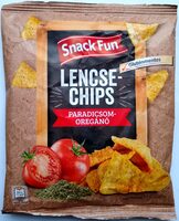 Lencse-chips - paradicsom-oregánó