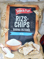 Rizschips, sós