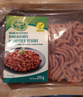 Vegán készítmény darált hús helyettesítésére