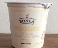Yogurt intero alla vaniglia