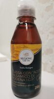 Glassa con aceto balsamico di Modena