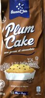 Plum cake con gocciole di cioccolato