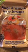 Ritagli di salmone rosso selvaggio