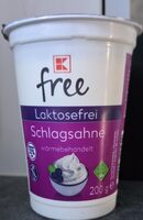 Laktosefreie Schlagsahne
