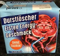 Durstlöscher Eistee Energy Geschmack