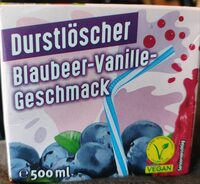 Durstlöscher Blaubeer-Vanille