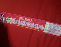 Bubble gum