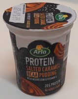 Protein salted caramel BCAA pudding