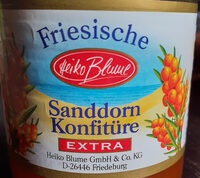 Friesischen Sanddorn Konfitüre