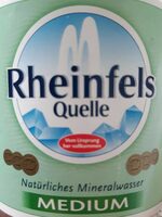Natürliches Mineralwasser Medium
