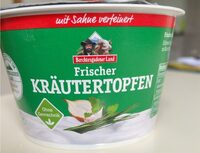 Frischer Kräutertopfen