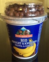 Bio banánový jogurt s čoko kuličkami 150g