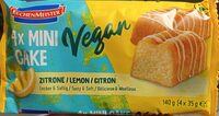 4 x Mini-Cake Vegan - Zitrone