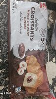 Gefüllte Croissants Nuss-Nougat-Creme