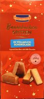 Baumkuchen Spitzen in Vollmilchschokolade