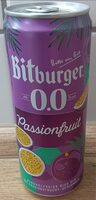 Alkoholfreies Bier mit Passionsfruchtgeschmack