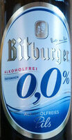 Bitburger Pils alkoholfrei, 0,0% 4102430315207