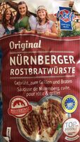 Saucisse de Nuremberg
