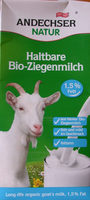 Lait de Chèvre Andechser nature
