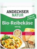 Reibekäse, würzig, 45 % (Bio) Laktosefrei