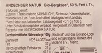 Bio Bergkäse