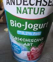 Bio-Jogurt griechischer Art