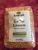 Gelbe Linsen