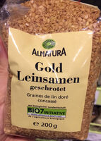 Bio Goldleinsamen, geschrotet