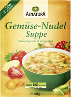 Gemüse Nudel Suppe