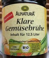 Klare Gemüsebrühe