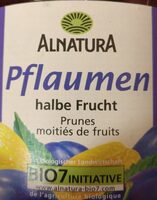 Pflaumen, Halbe Frucht