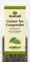 Grüner Tee Gunpowder lose