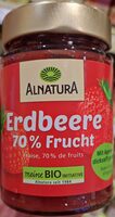 Alnatura Erdbeere 70% Frucht 4104420045941 Bio Fruchtaufstrich mit Erdbeeren und Agavendicksaft
