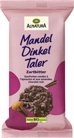 Mandel Dinkel Taler Zartbitter