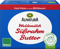 Weidemilch Süßrahmbutter